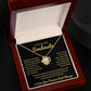 To My Soulmate "Time Stand Still" Love Knot Necklace