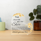 True Friends Are Like Stars - Heartfelt Acrylic Plaque for Friendship