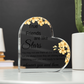 True Friends Are Like Stars - Heartfelt Acrylic Plaque for Friendship