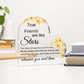 True Friends Are Like Stars - Heartfelt Acrylic Plaque for Friendship