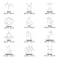 Zodiac Symbol Necklace for Girlfriend