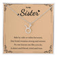 Zodiac Name Necklace for Sisters - Personalized Gift Idea -