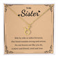 Zodiac Name Necklace for Sisters - Personalized Gift Idea -