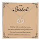 Zodiac Name Necklace for Sisters - Personalized Gift Idea -