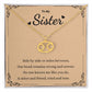 Zodiac Name Necklace for Sisters - Personalized Gift Idea -