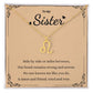 Zodiac Name Necklace for Sisters - Personalized Gift Idea -