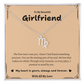 Zodiac Symbol Necklace for Girlfriend