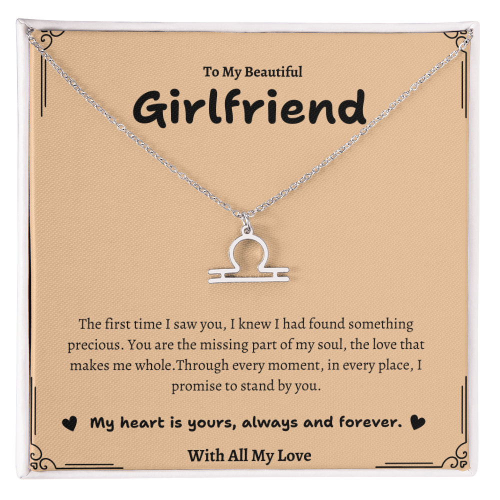 Zodiac Symbol Necklace for Girlfriend