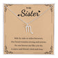 Zodiac Name Necklace for Sisters - Personalized Gift Idea -