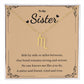 Zodiac Name Necklace for Sisters - Personalized Gift Idea -