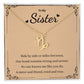 Zodiac Name Necklace for Sisters - Personalized Gift Idea -