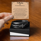 To My Son- Spiritual Men's Cross Bracelet