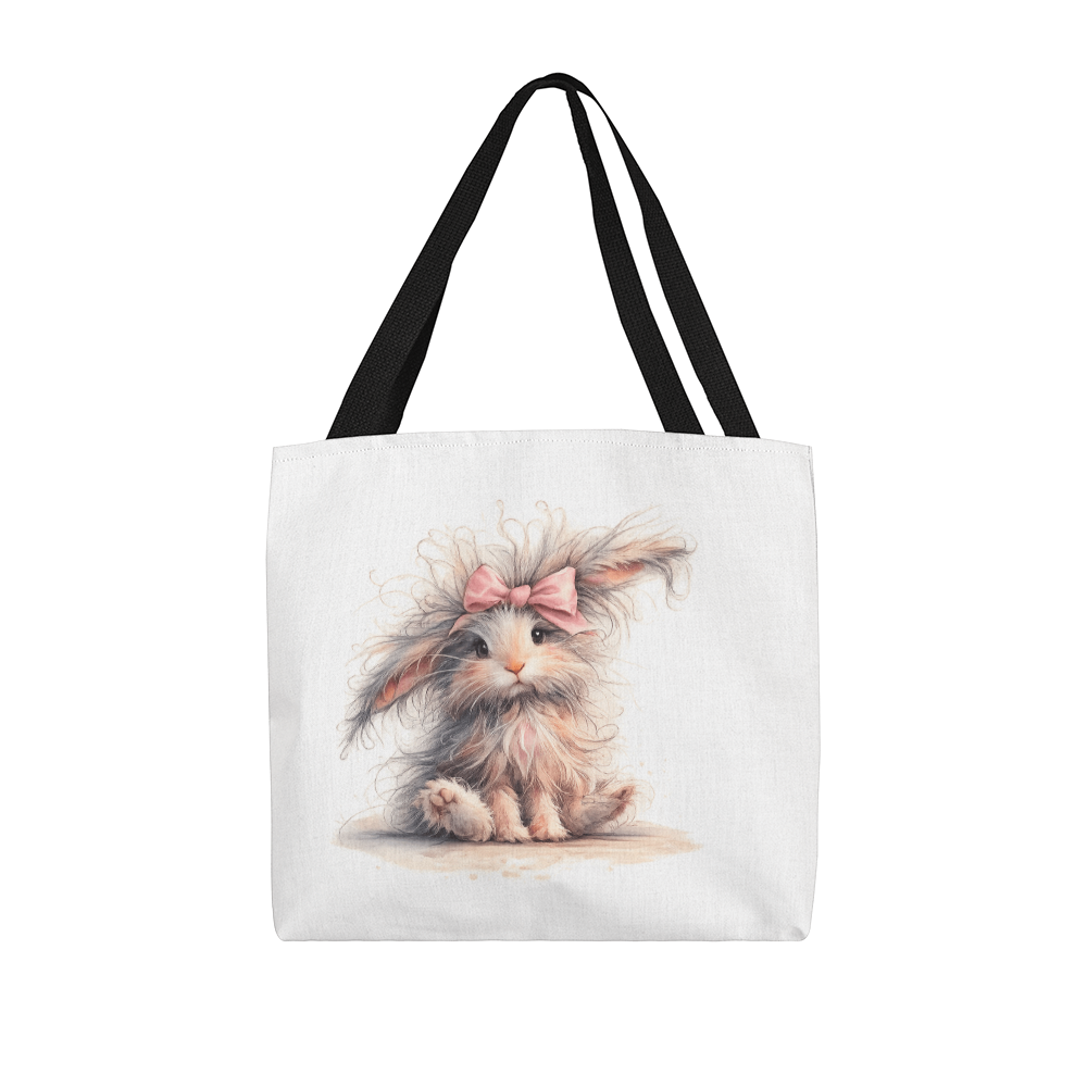 Adorable Rabbit Classic Tote Bag - Double-Sided Printed Design