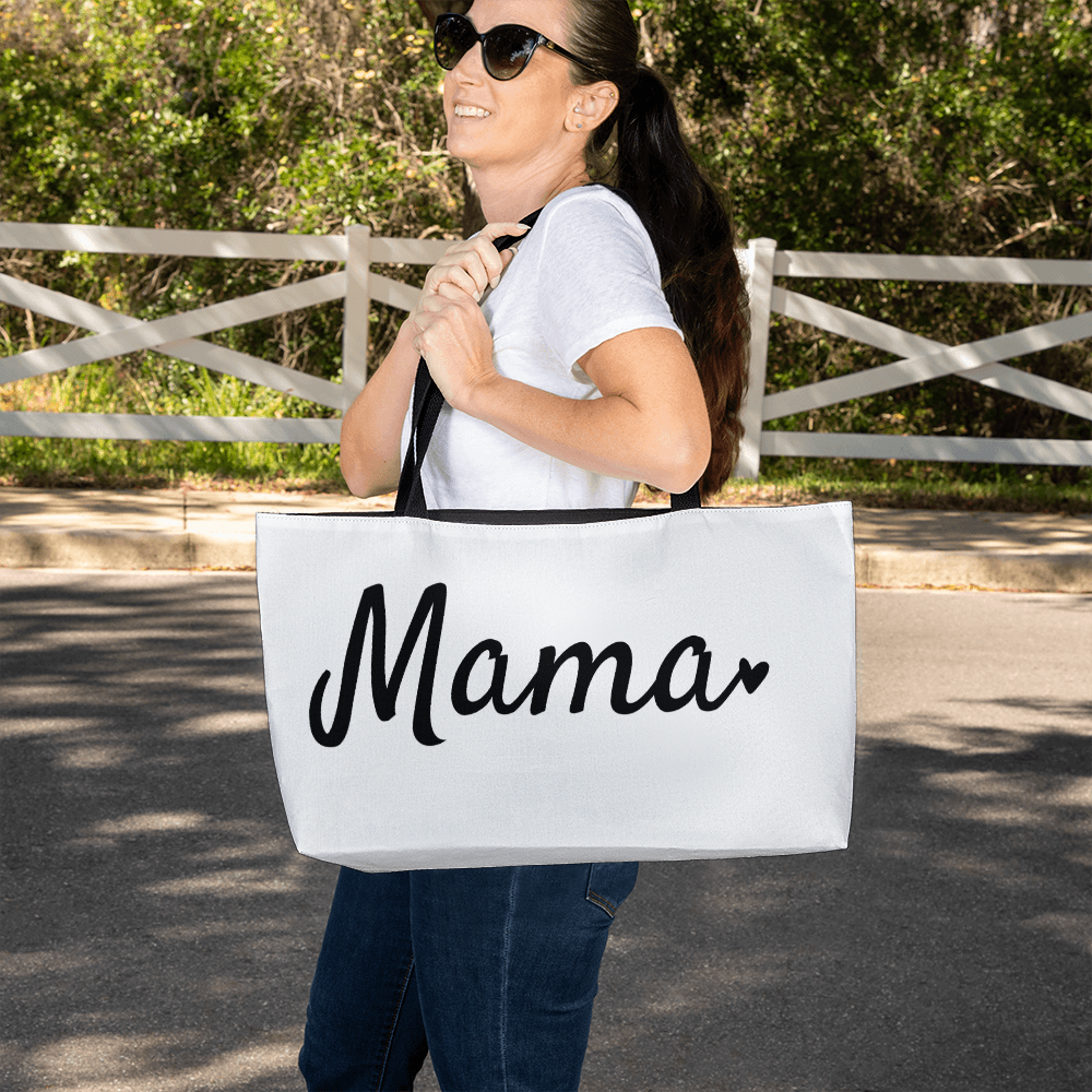 Mama Weekend Tote Bag | Meaningful Gift for Mom
