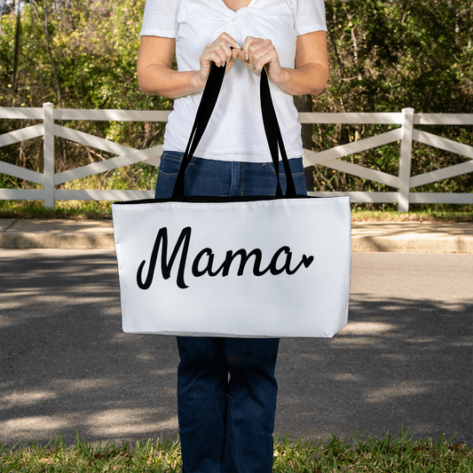 Mama Weekend Tote Bag | Meaningful Gift for Mom