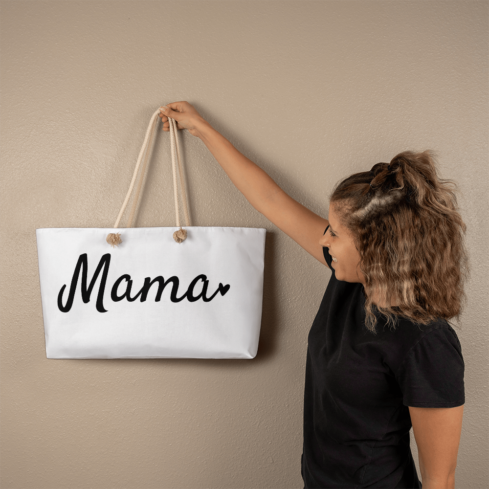 Mama Weekend Tote Bag | Meaningful Gift for Mom