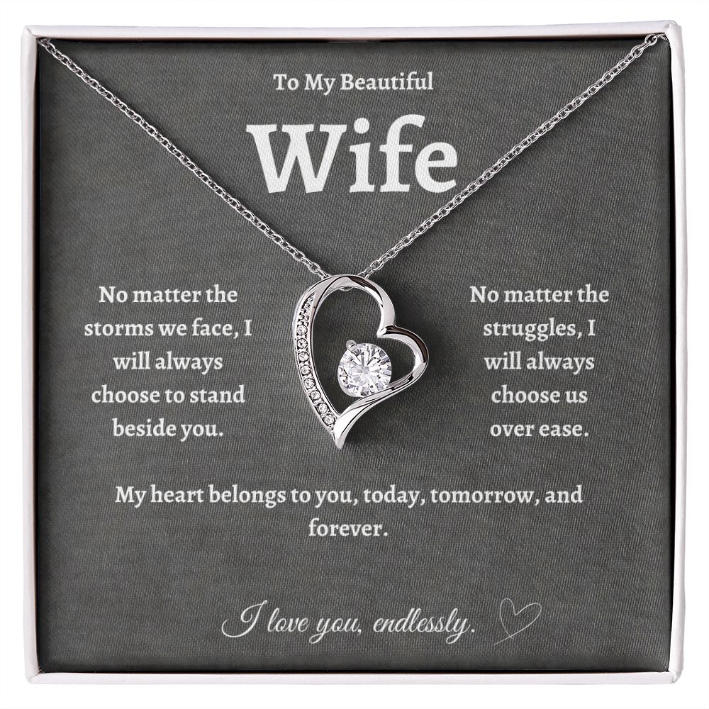 Eternal Forever Love Necklace For Wife - A Symbol of Forever Gift