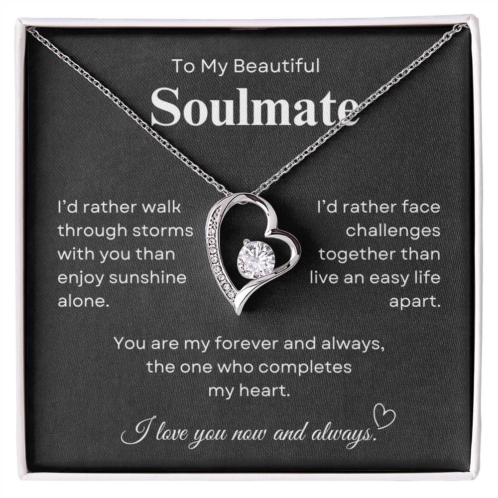 Eternal Love Necklace for Soulmate - Symbol of Forever Love - BMC