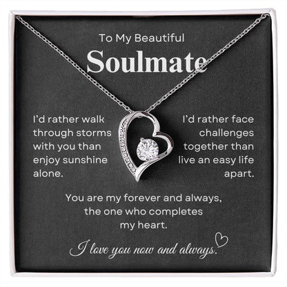 Eternal Love Necklace for Soulmate - Symbol of Forever Love - BMC