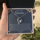 To My Beautiful Grandma Forever Love Necklace – Heartfelt Gift for Grandmothers