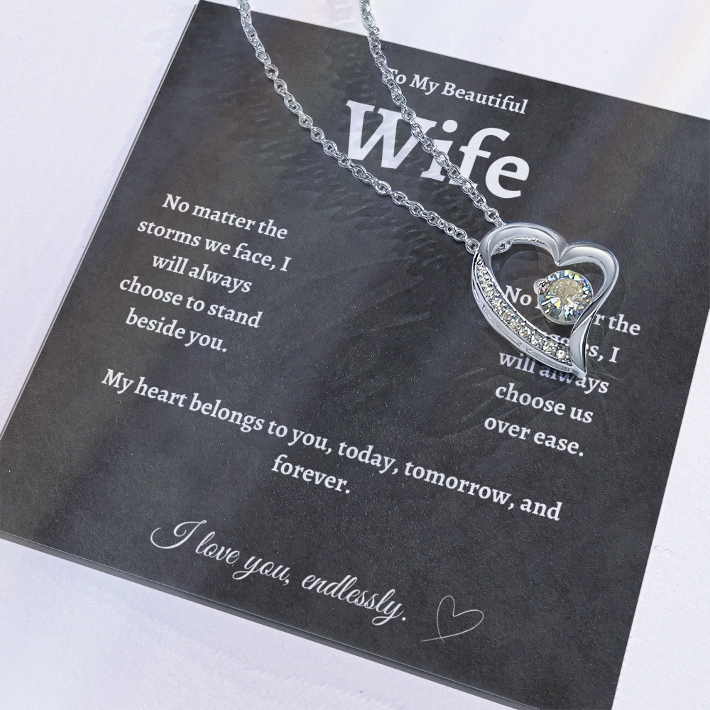 Eternal Forever Love Necklace For Wife - A Symbol of Forever Gift