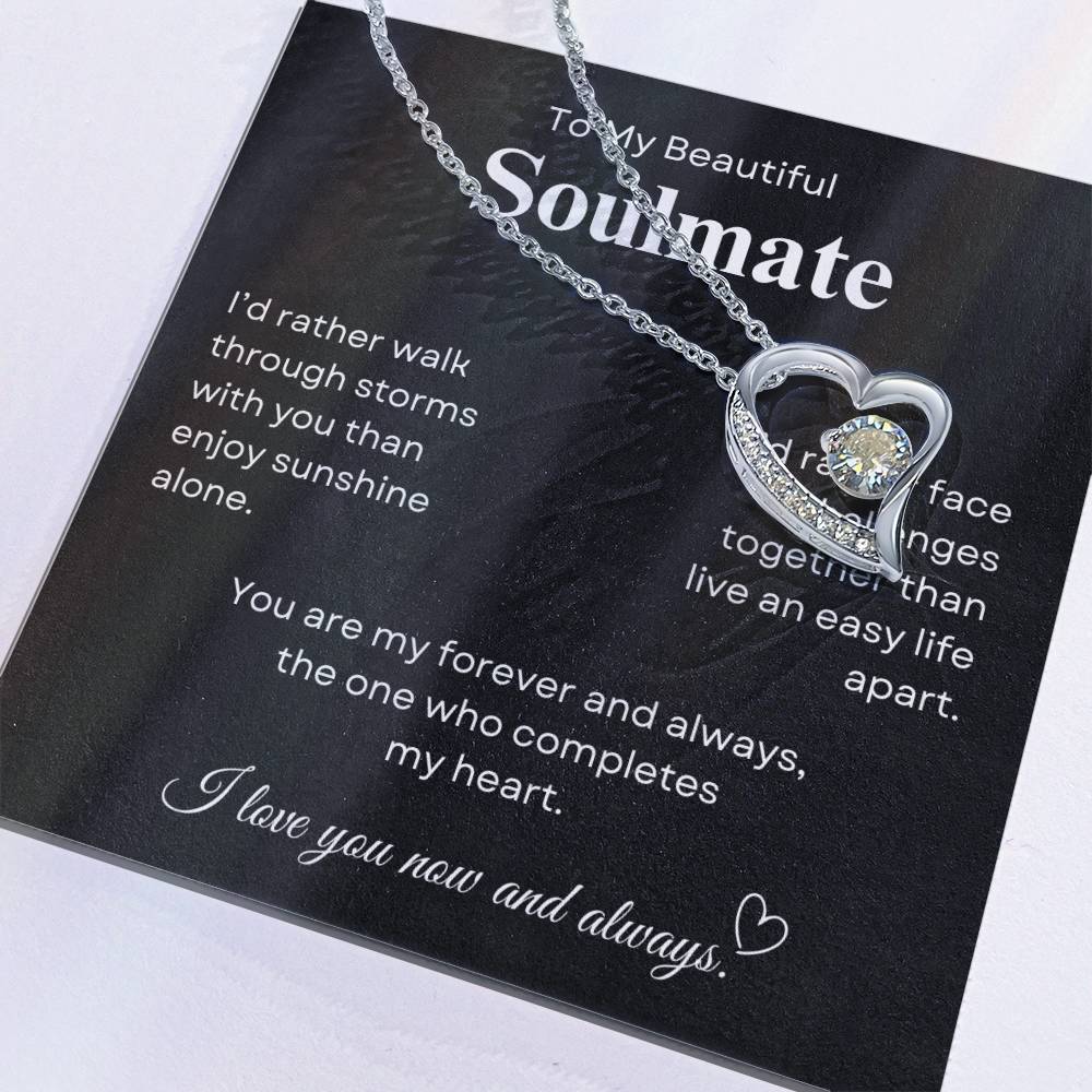 Eternal Love Necklace for Soulmate - Symbol of Forever Love - BMC