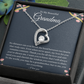 To My Beautiful Grandma Forever Love Necklace – Heartfelt Gift for Grandmothers