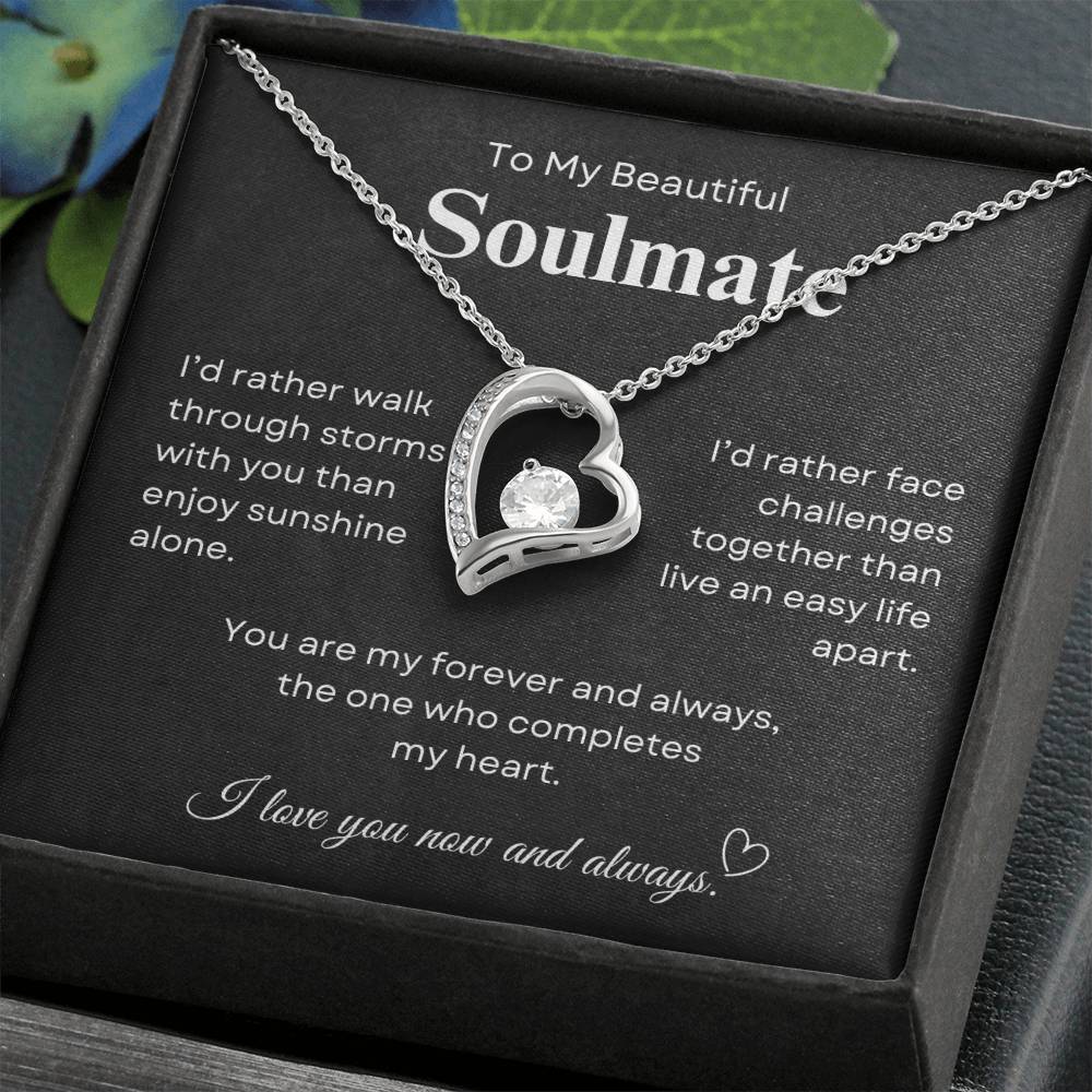 Eternal Love Necklace for Soulmate - Symbol of Forever Love - BMC