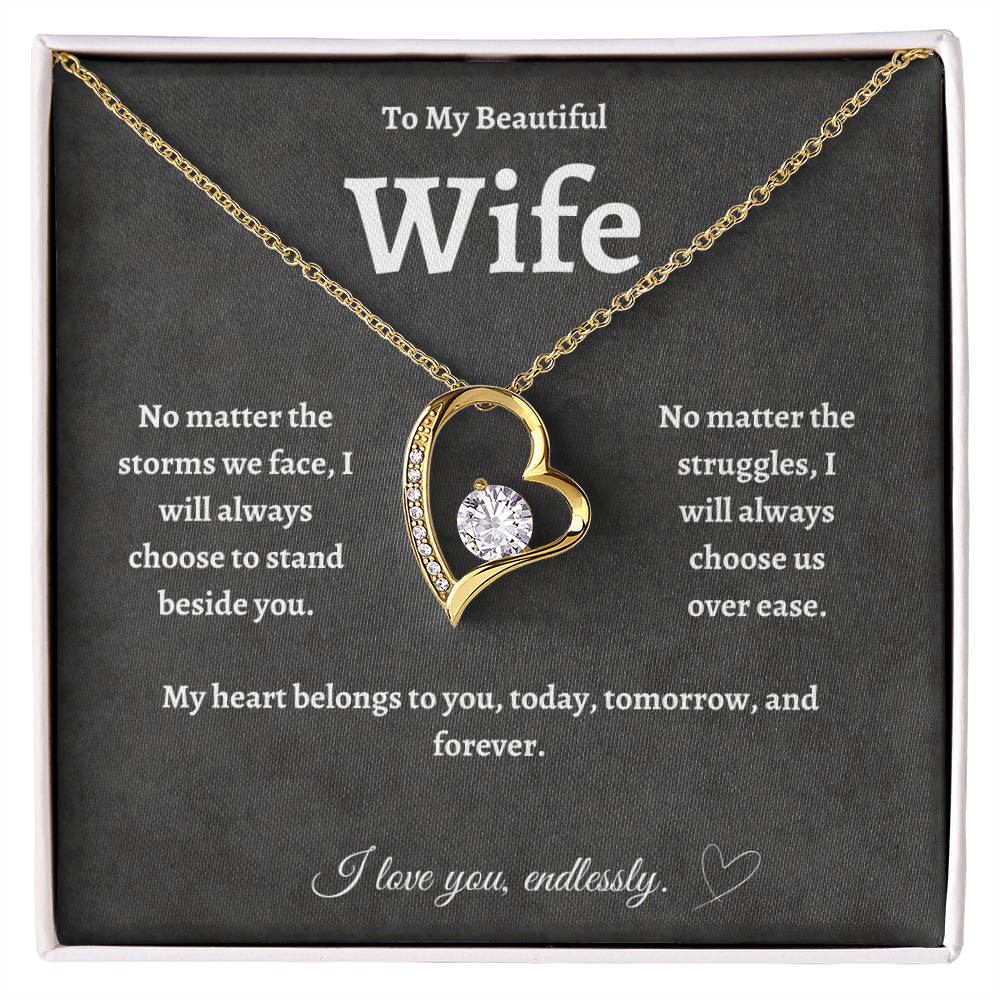 Eternal Forever Love Necklace For Wife - A Symbol of Forever Gift