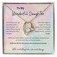 Forever Love Necklace for Daughters - Symbol of Eternal Love /3P