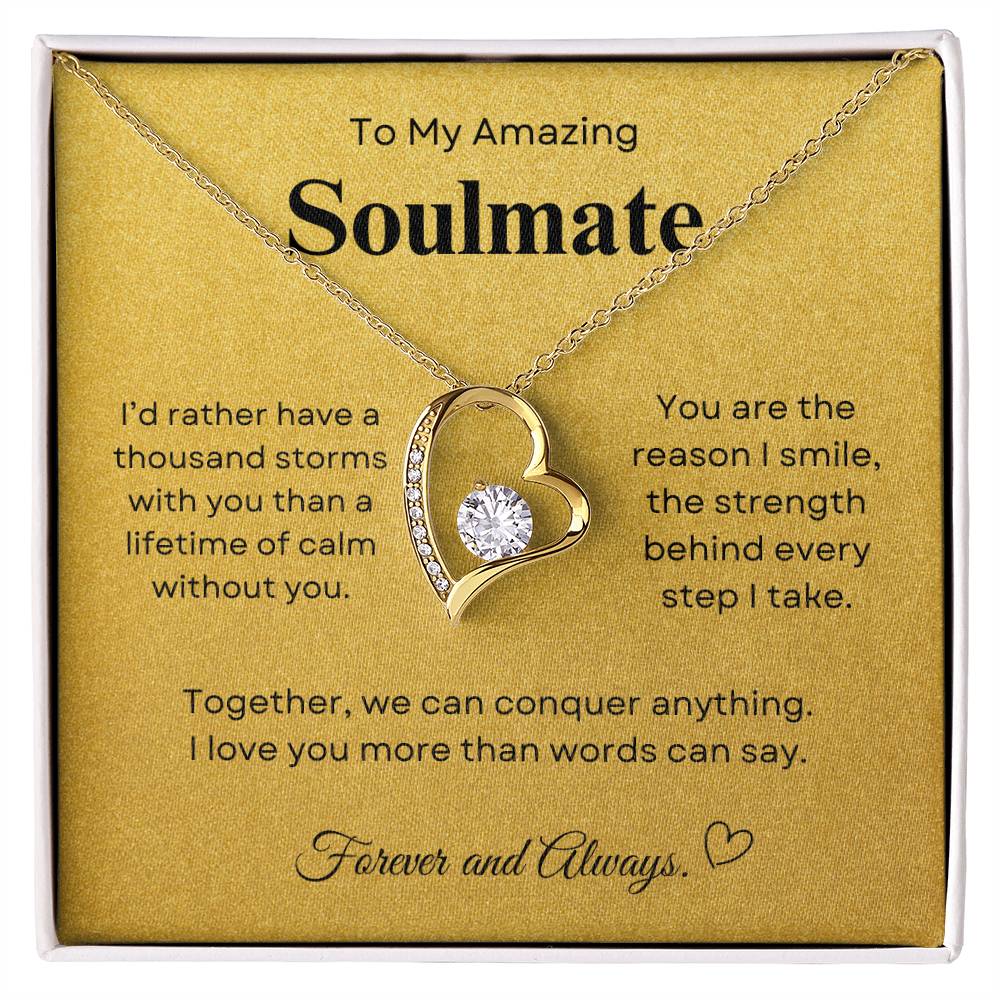 Soulmate Forever Love Necklace  :GMC