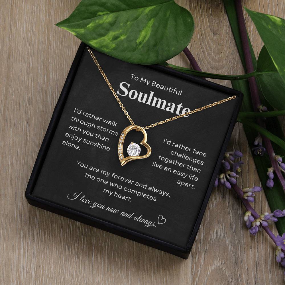 Eternal Love Necklace for Soulmate - Symbol of Forever Love - BMC