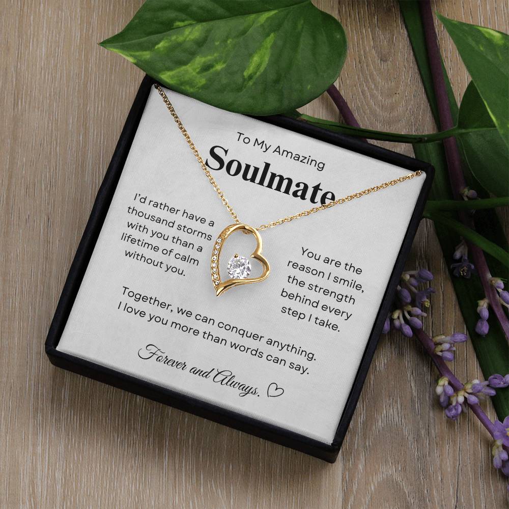 Soulmate Forever Love Necklace - Symbol of Eternal Bond :WMC