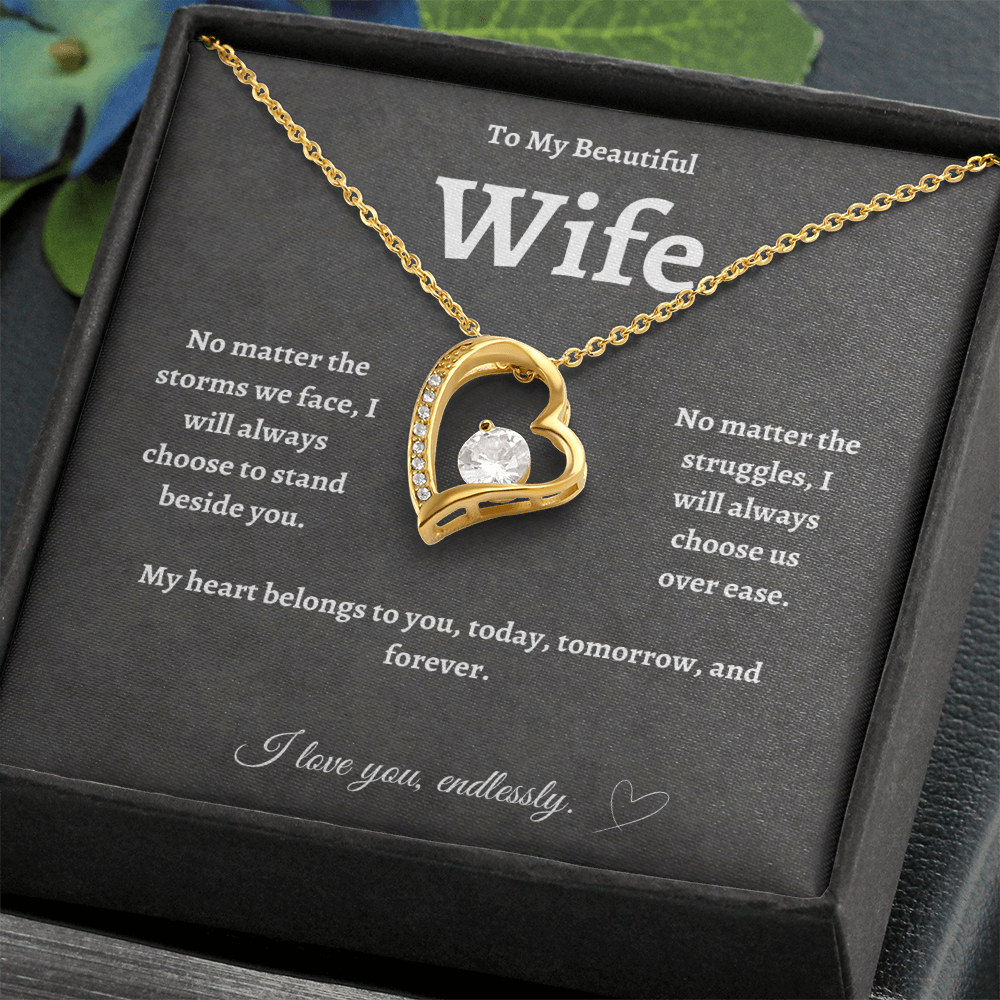 Eternal Forever Love Necklace For Wife - A Symbol of Forever Gift